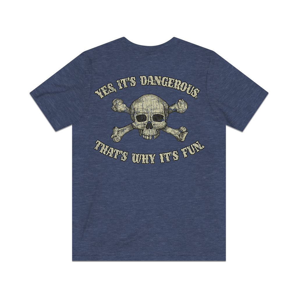 Dangerous Fun 1978 F/B Vintage Men's T-Shirt