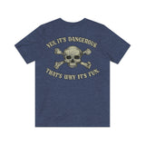 Dangerous Fun 1978 F/B Vintage Men's T-Shirt