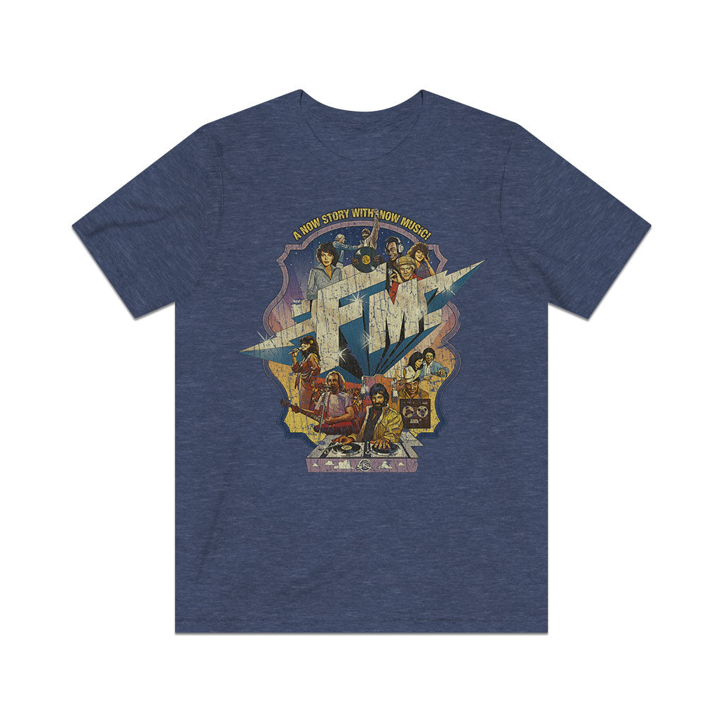 FM A Now Story With Now Music 1978 Vintage Men's T-Shirt