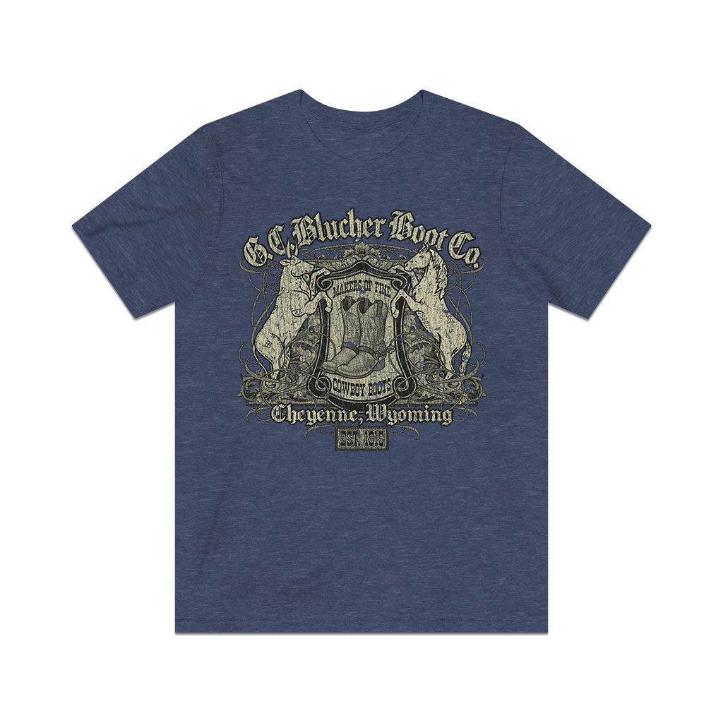 G. C. Blucher Boot Co. 1915 Vintage Men's T-Shirt