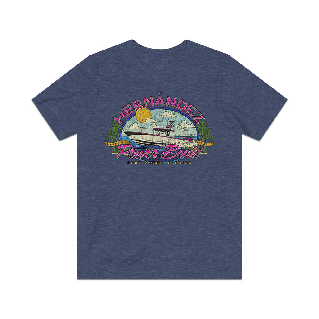 Hernández Power Boats 1987 Vintage Men's T-Shirt