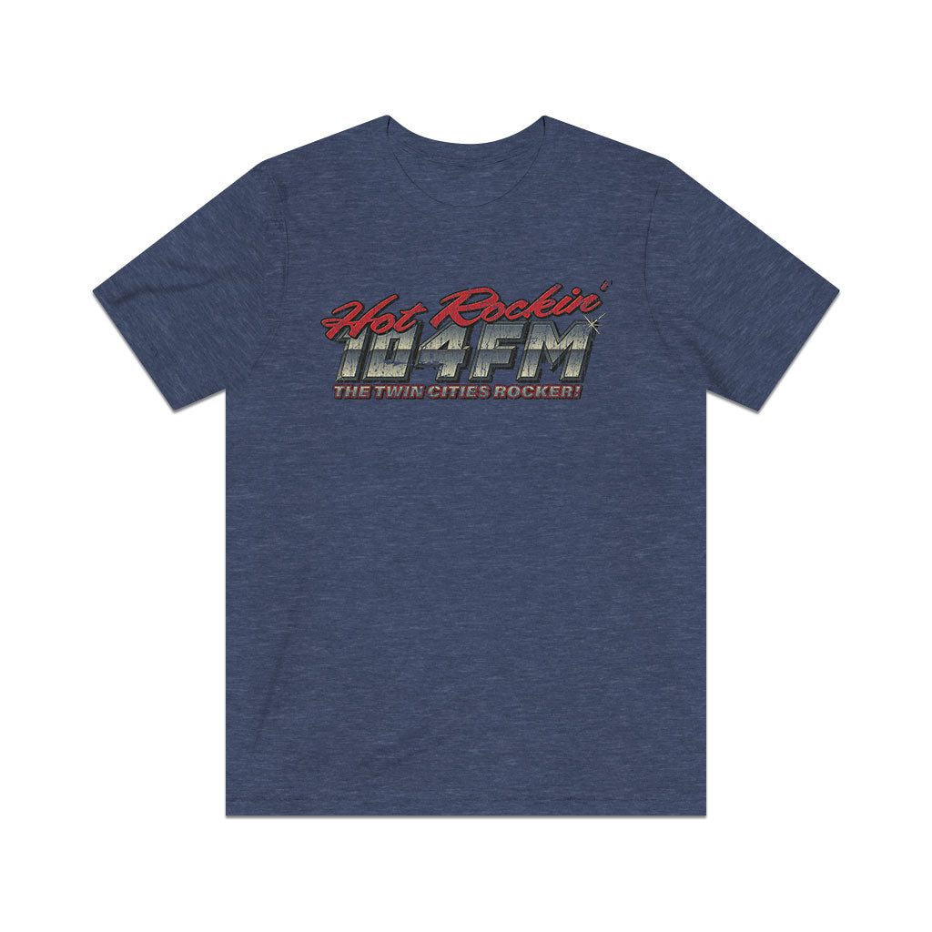 Hot Rockin' 104 FM 1986 Vintage Men's T-Shirt
