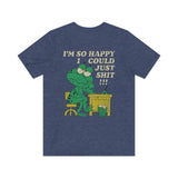I'm So Happy I Could Just Shit 1977 Vintage Men's T-Shirt