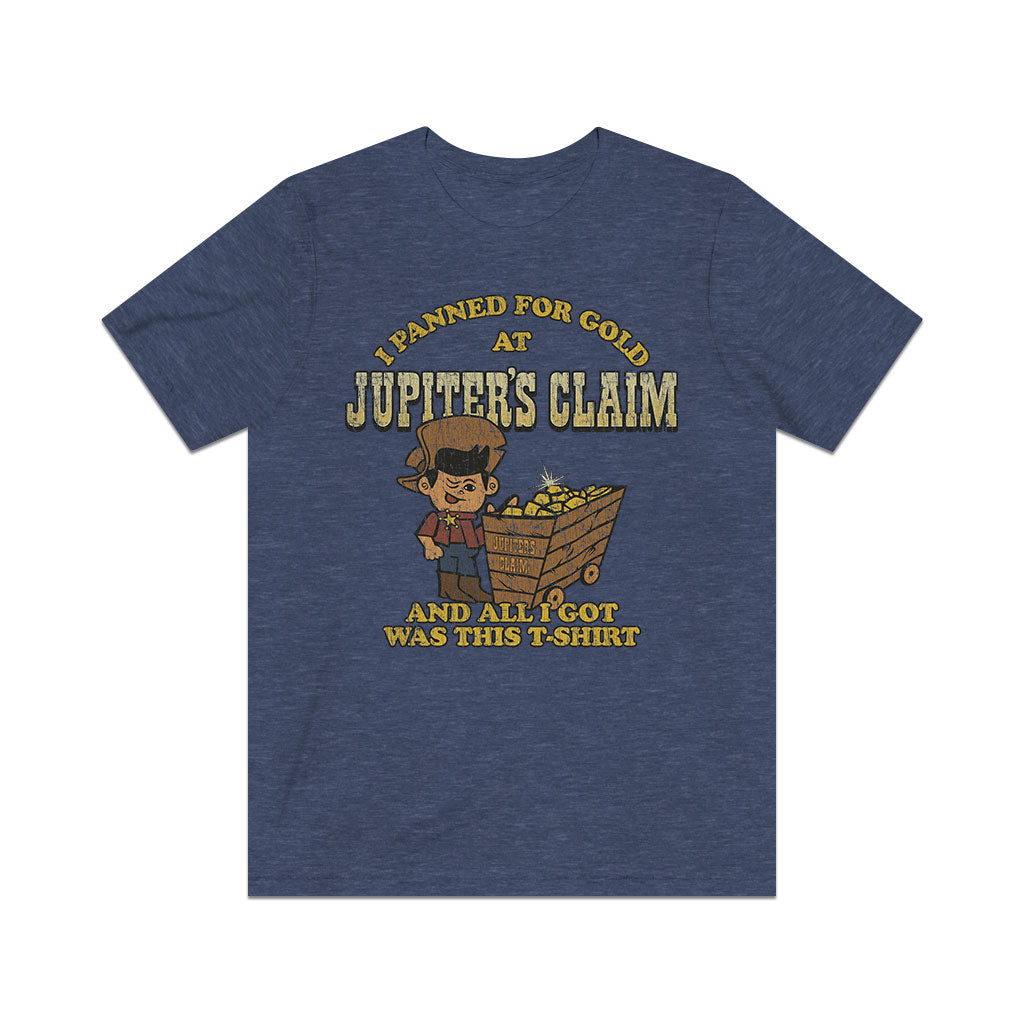 Jupiter's Claim Gold Panning 2015 Vintage Men's T-Shirt