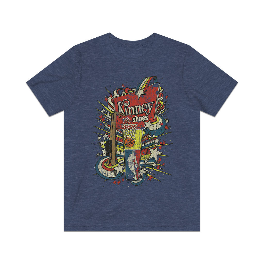 Kinney Basketball Shoes - African American 1977 Vintage Men's T-Shirt
