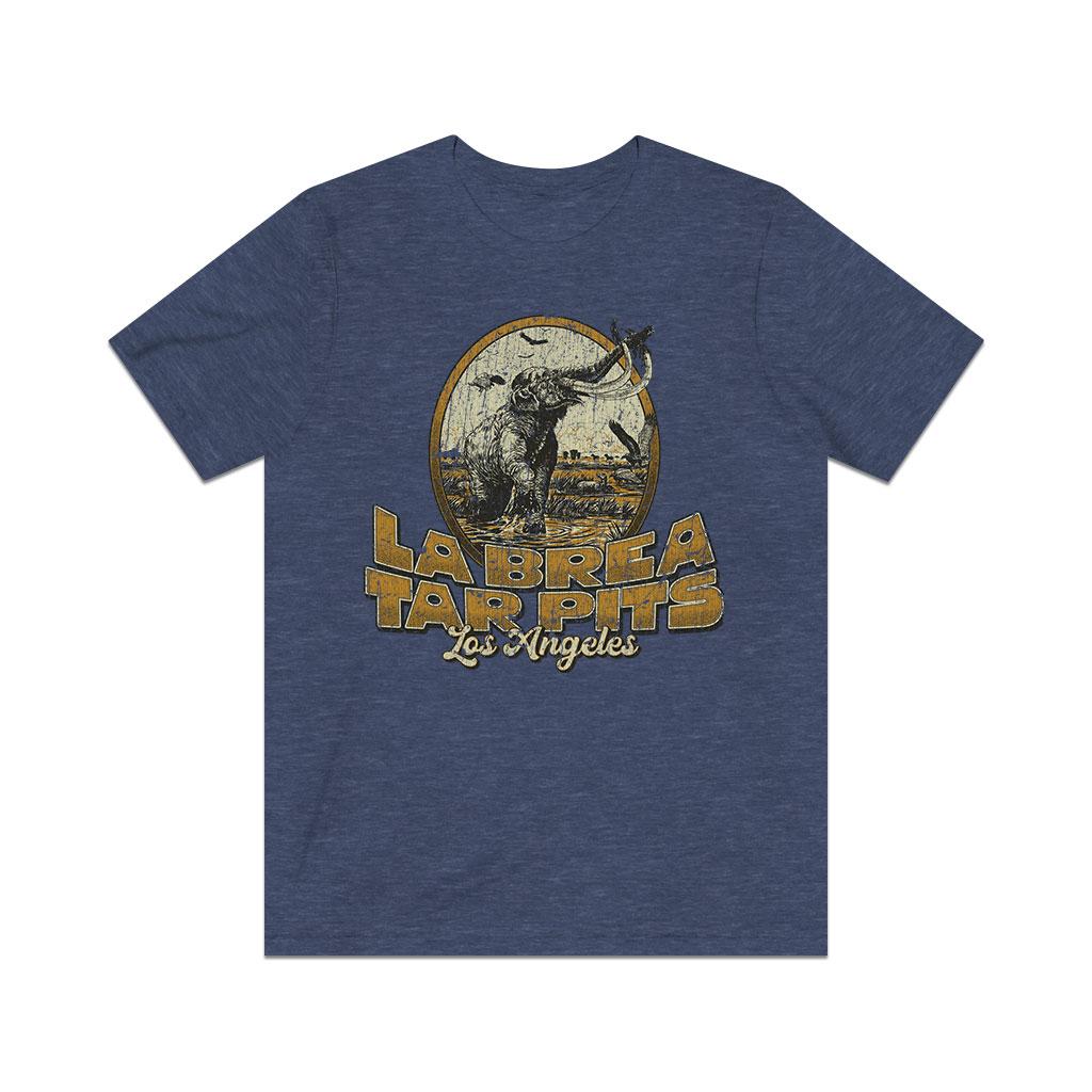 La Brea Tar Pits 1977 Vintage Men's T-Shirt