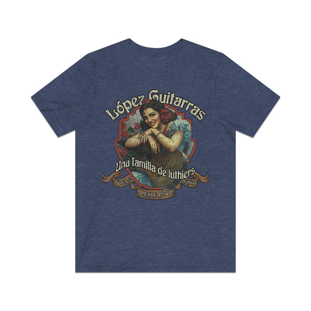 López Guitarras 1938 Vintage Men's T-Shirt