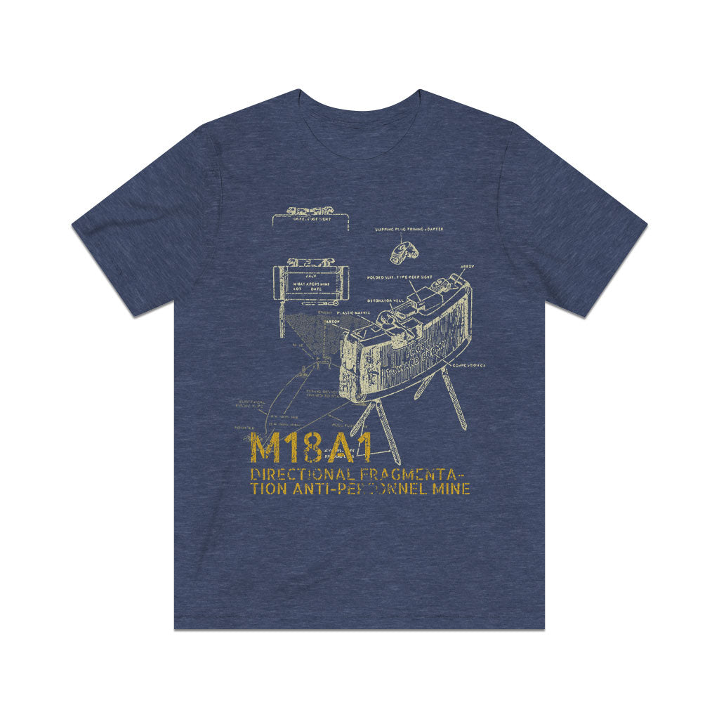 M18A1 Claymore Anti-Personnel Mine 1960 Vintage Men's T-Shirt