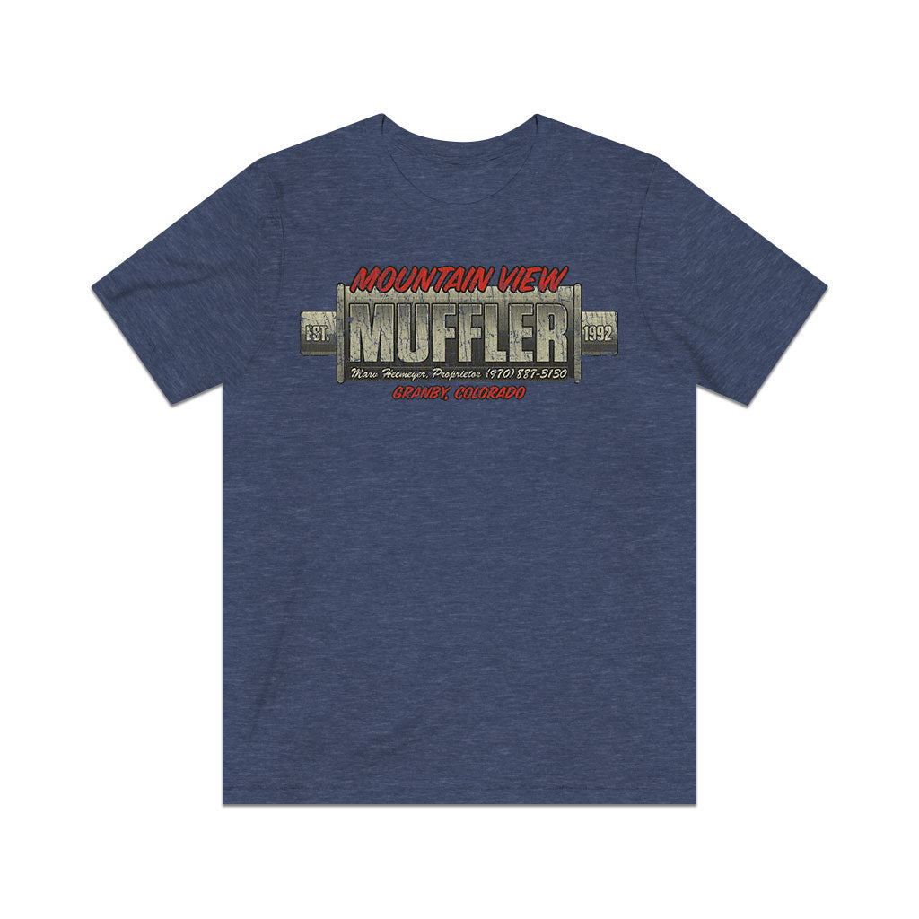 Mountain View Muffler 1992 Vintage Men's T-Shirt