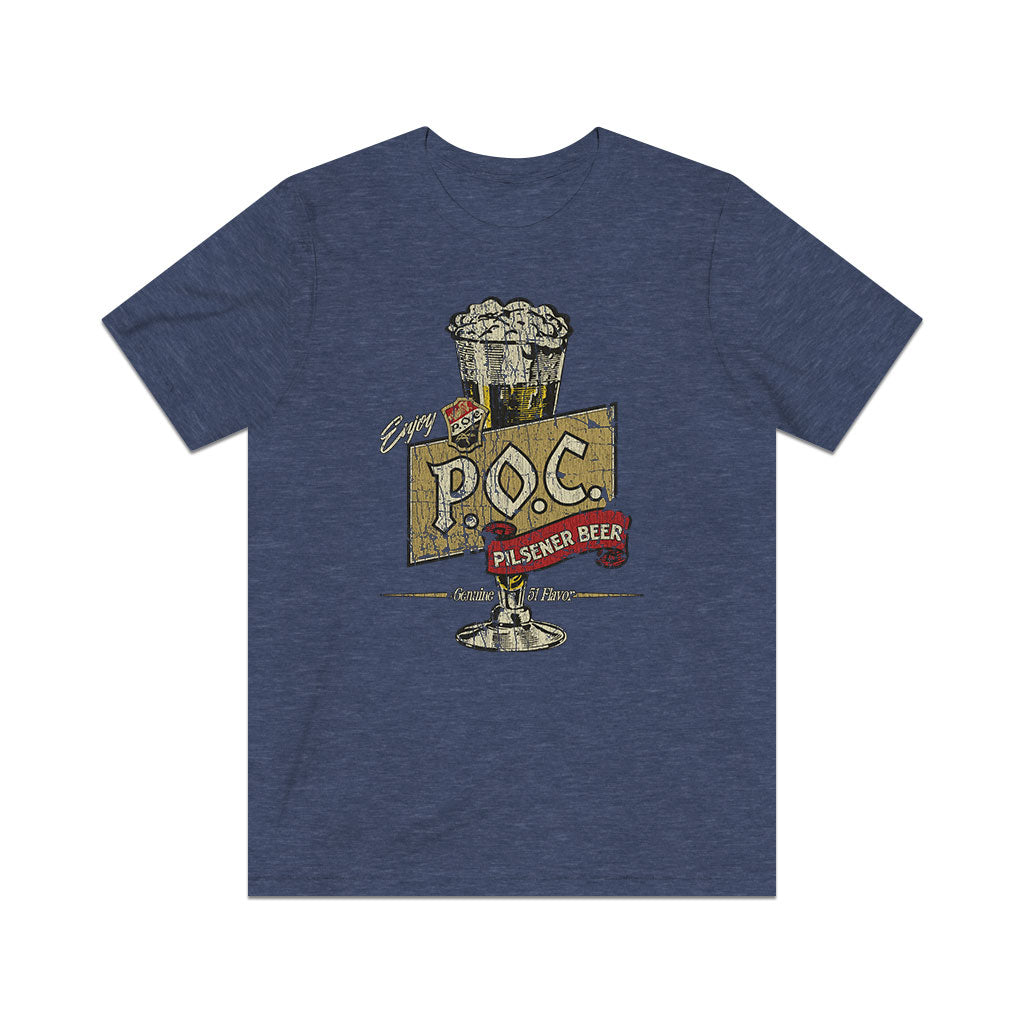 P.O.C. Pride of Cleveland Beer 1917 Vintage Men's T-Shirt