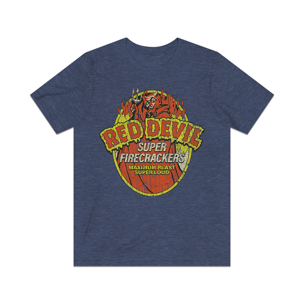 Red Devil Super Firecrackers 1948 Vintage Men's T-Shirt