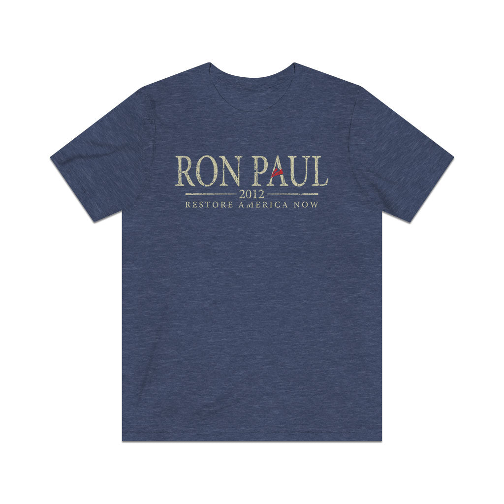 Ron Paul Restore America 2012 Vintage Men's T-Shirt