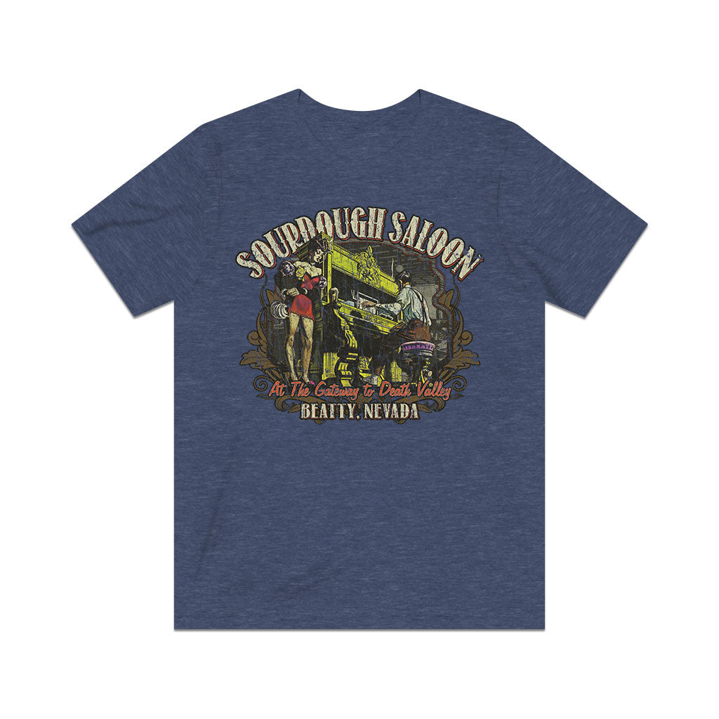 Sourdough Saloon Beatty 1905 Vintage Men's T-Shirt