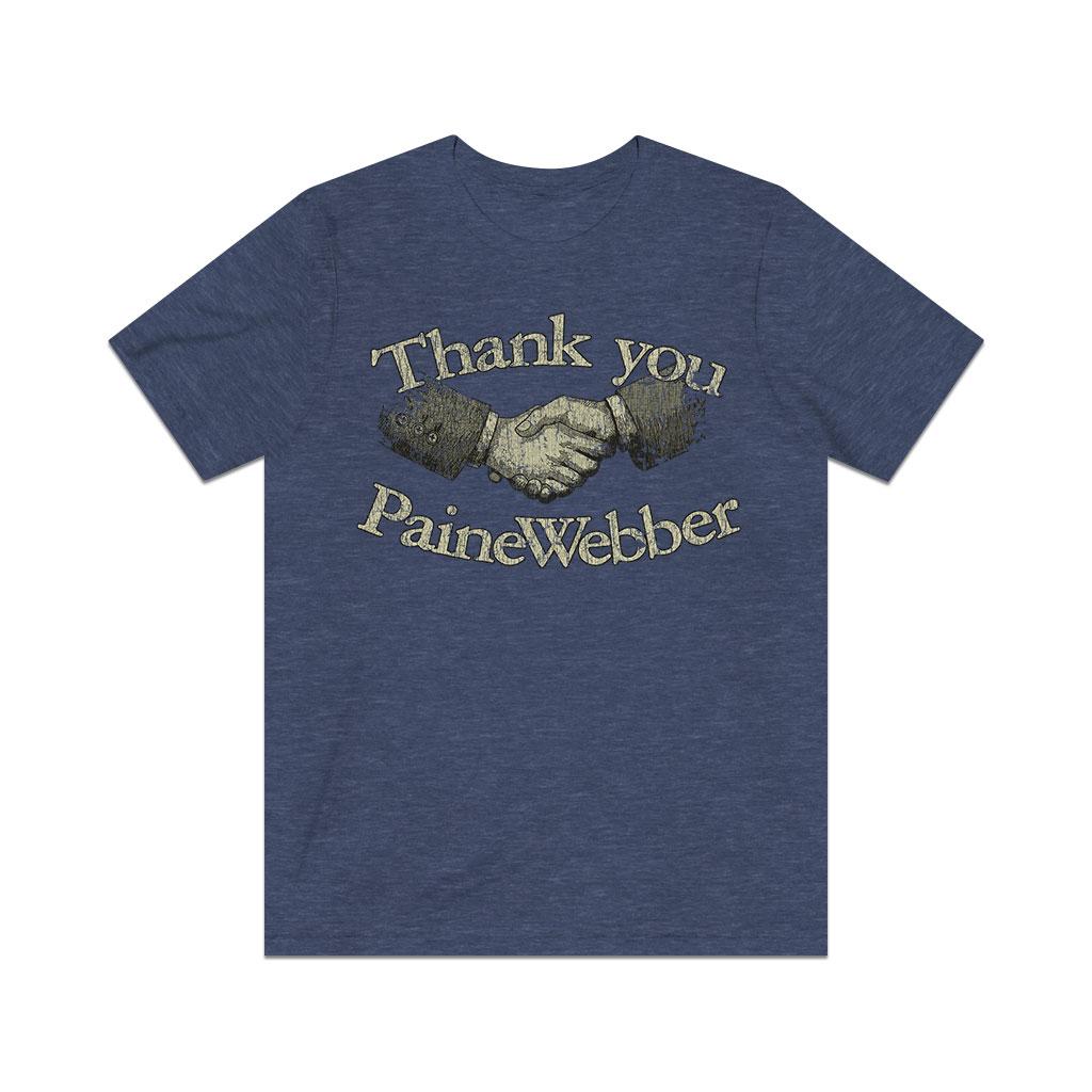 Thank You PaineWebber 1983 Vintage Men's T-Shirt