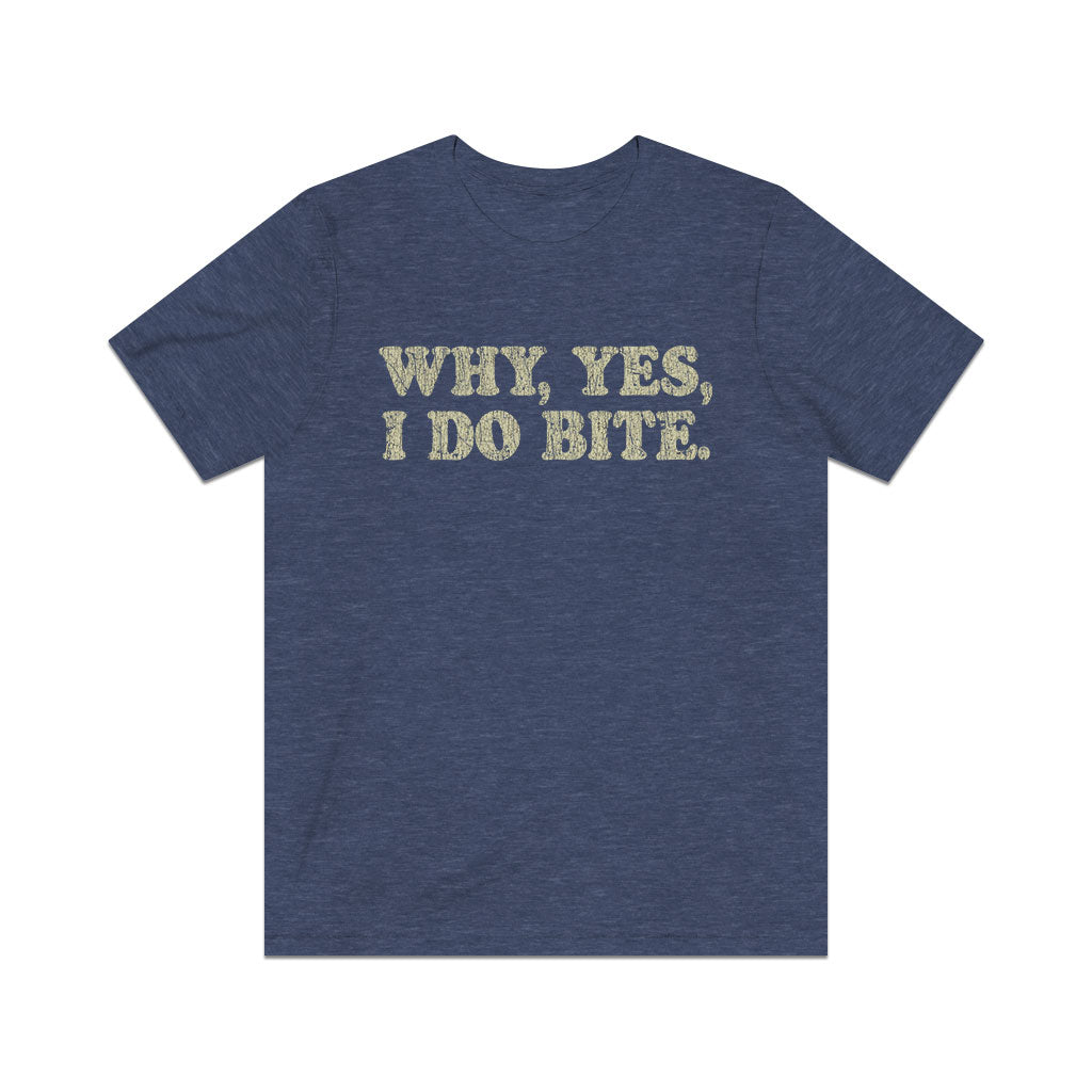 Why, Yes, I Do Bite 1975 Vintage Men's T-Shirt