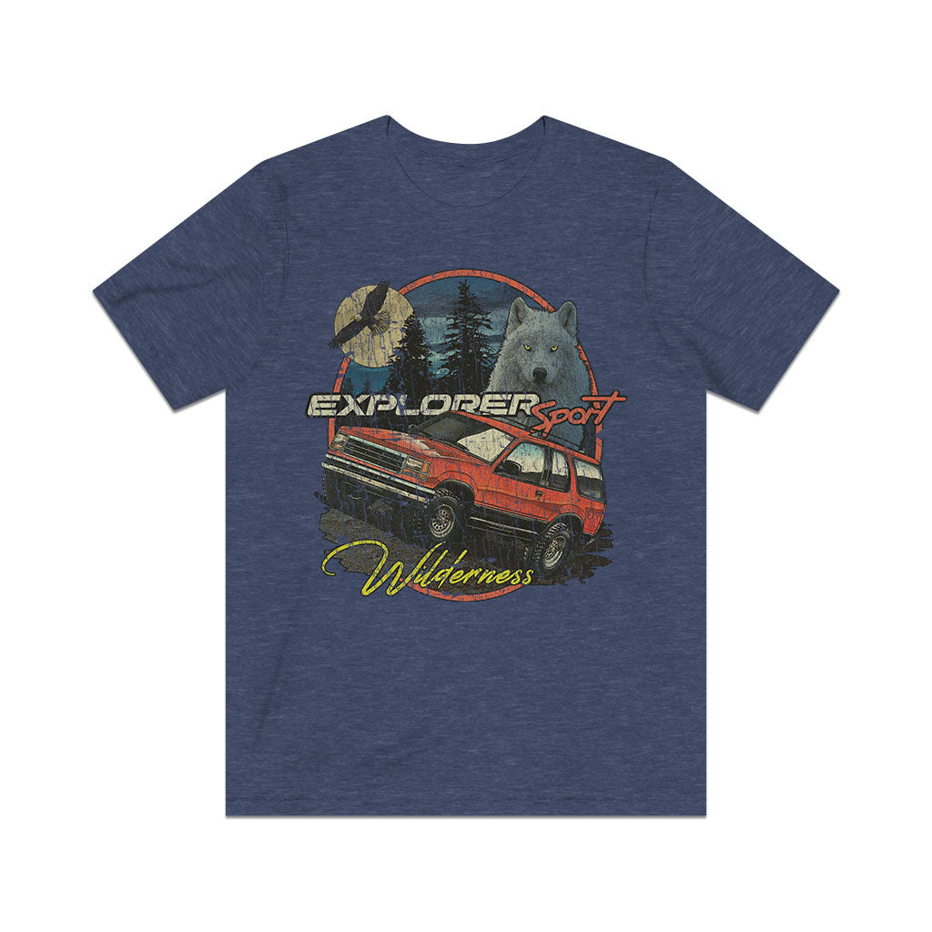 Wilderness Explorer 1991 Vintage Men's T-Shirt