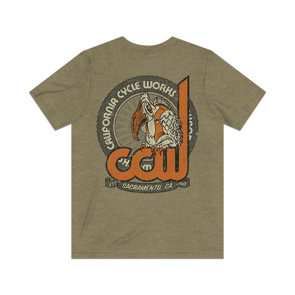 California Cycle Works 1969 F/B Vintage Men's T-Shirt