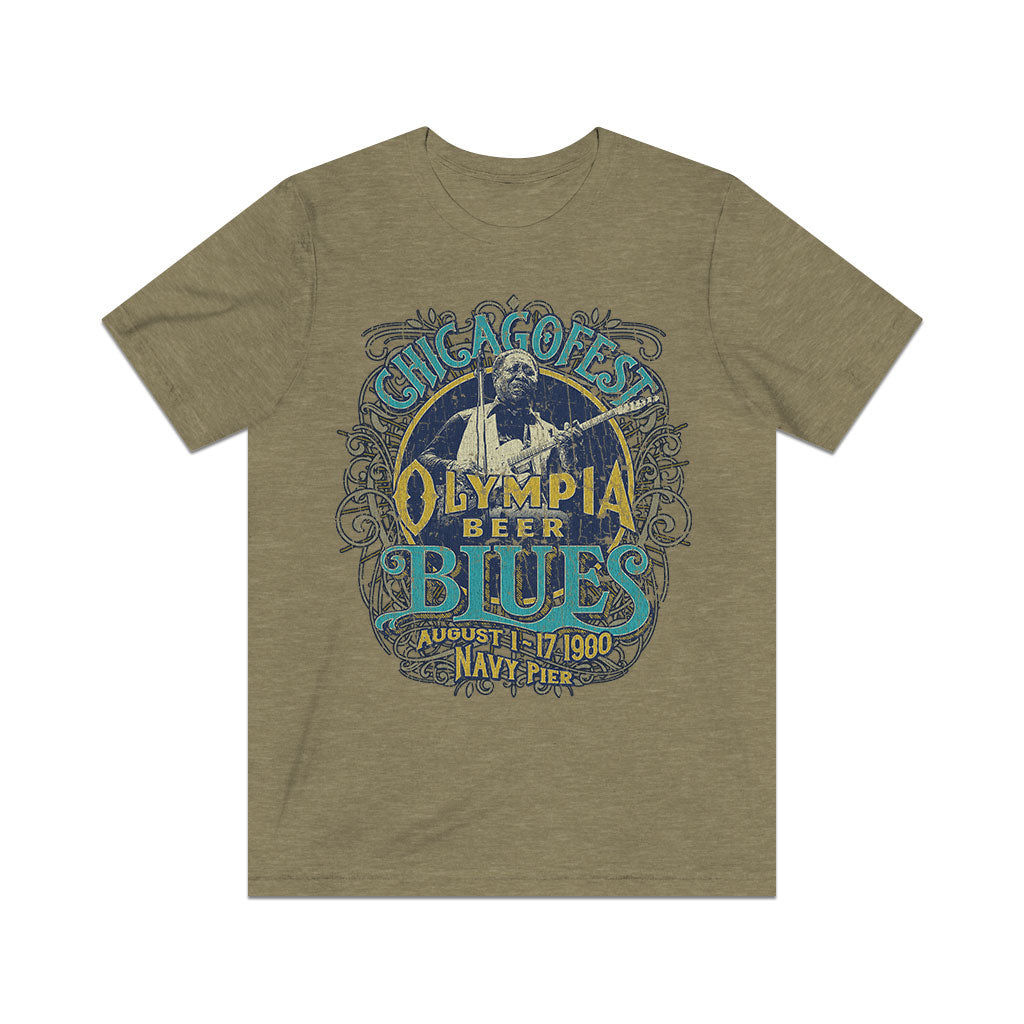 ChicagoFest Blues 1980 Vintage Men’s T-Shirt