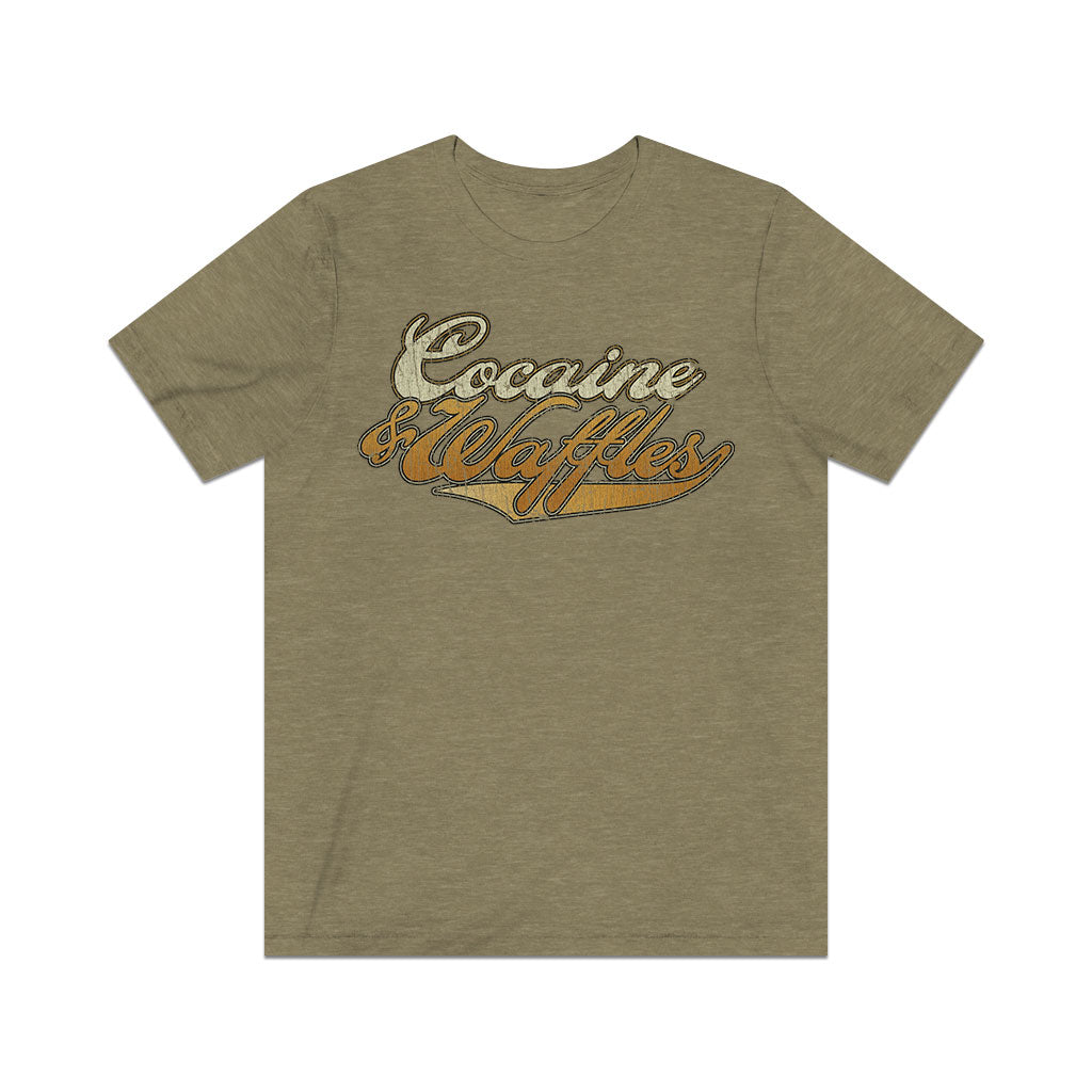 Cocaine and Waffles 2006 Vintage Men's T-Shirt