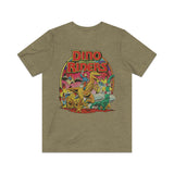 Dino-Riders The Adventure Begins 1988 Vintage Men's T-Shirt