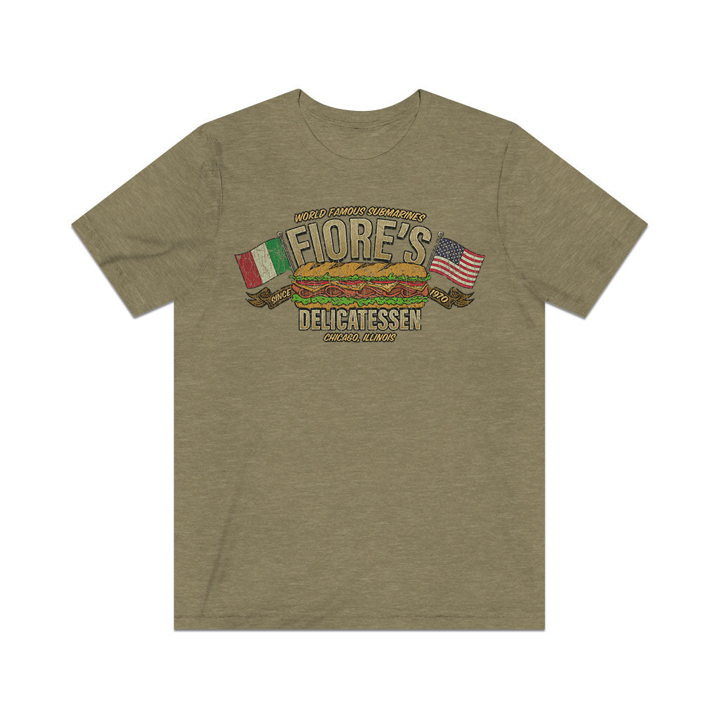 Fiore's Delicatessen Chicago 1970 Vintage Men's T-Shirt