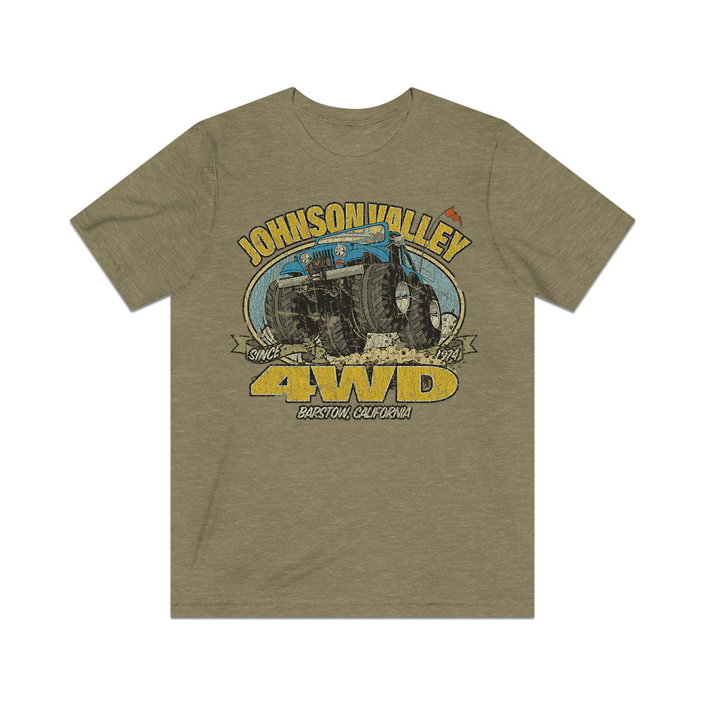 Johnson Valley 4WD 1974 Vintage Men's T-Shirt