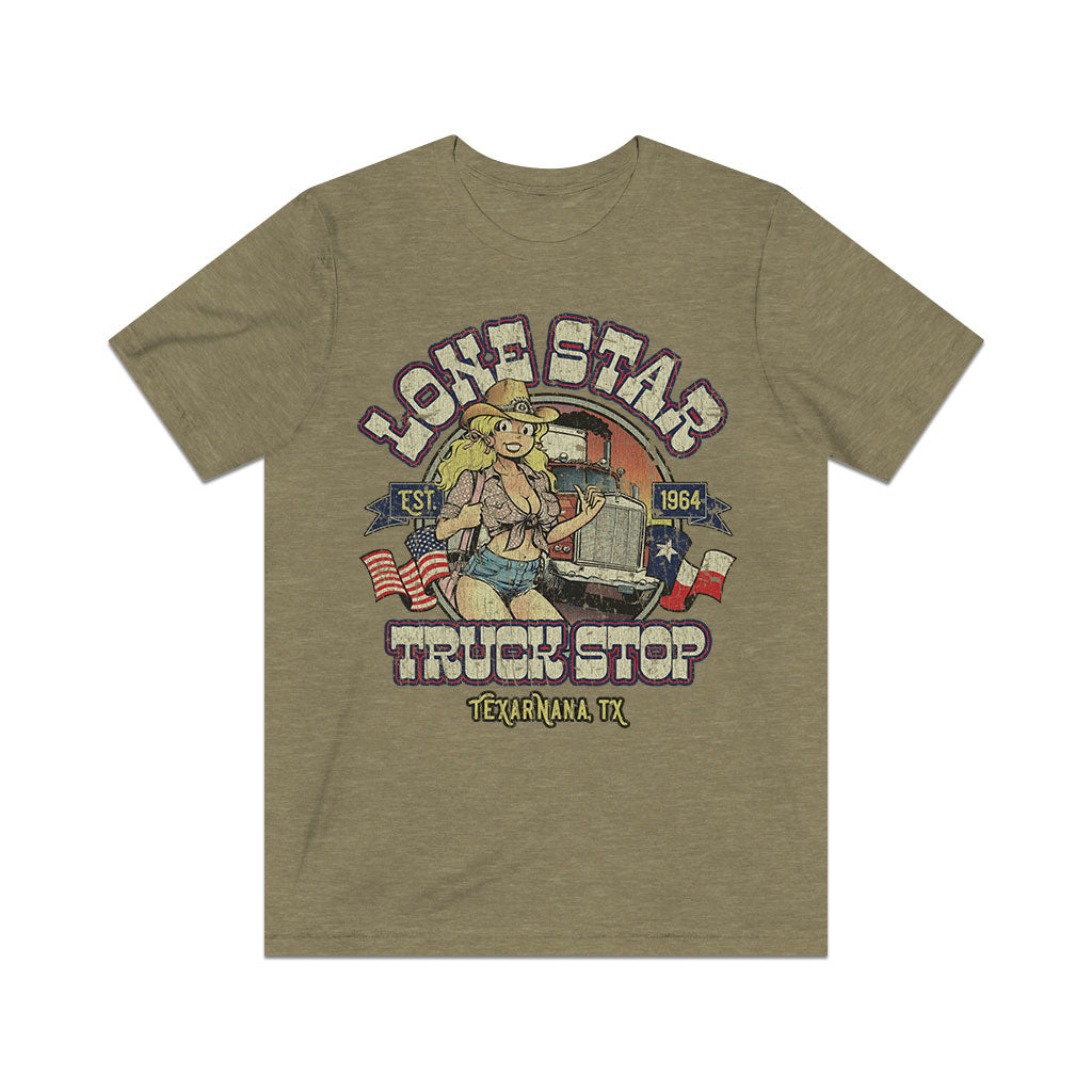 Lone Star Truck Stop 1964 Vintage Men’s T-Shirt