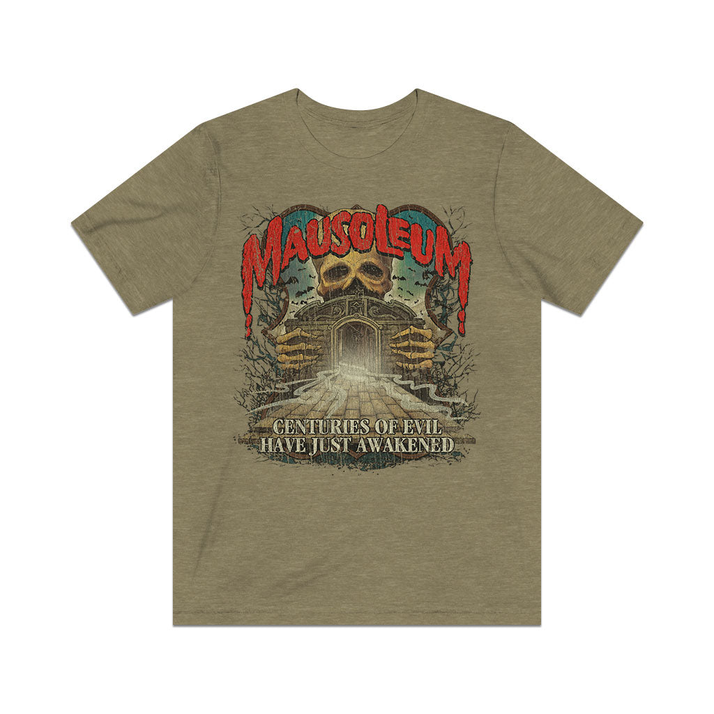 Mausoleum Centuries of Evil 1983 Vintage Men's T-Shirt