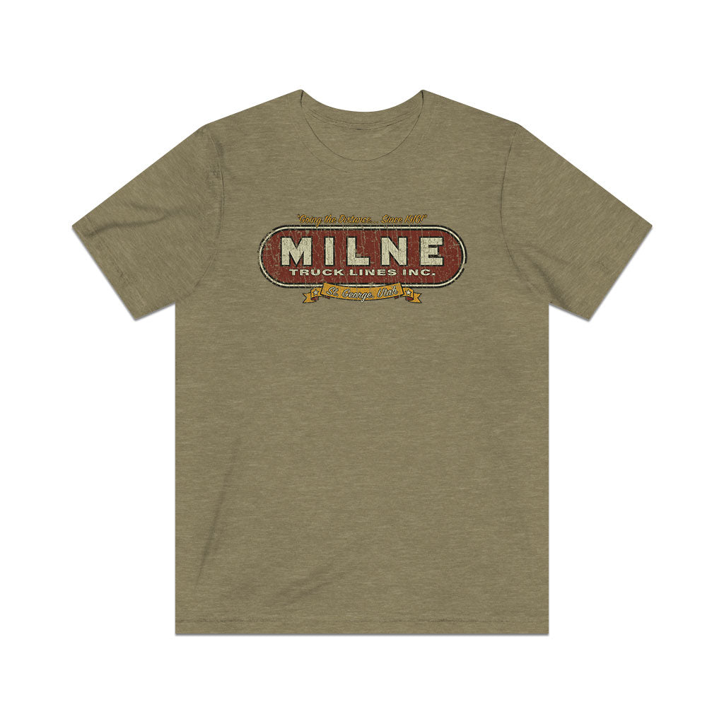 Milne Truck Lines 1916 Vintage Men's T-Shirt