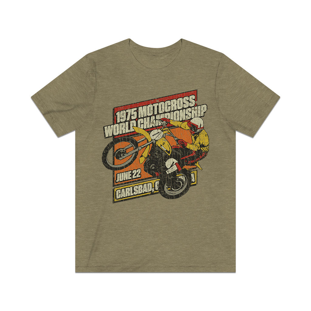 Motocross World Championships 1975 Vintage Men's T-Shirt