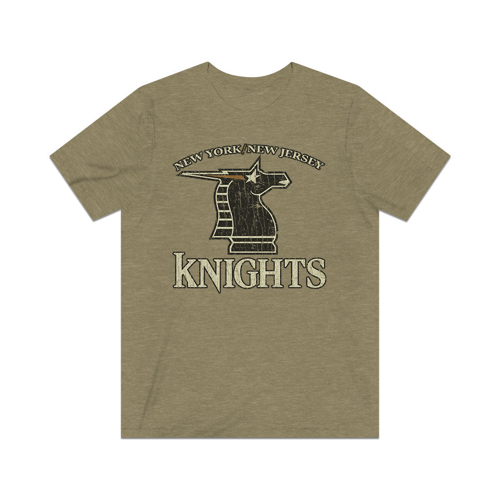 New York / New Jersey Knights 1991 Vintage Men's T-Shirt