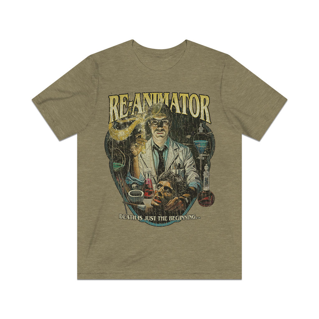 Re-Animator: Death Is Just The Beginning 1985 Vintage Men's T-Shirt