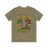 Steve The Arborist Tree Transport 1982 Vintage Men's T-Shirt
