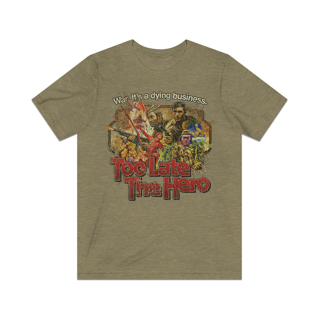 Too Late the Hero 1970 Vintage Men's T-Shirt