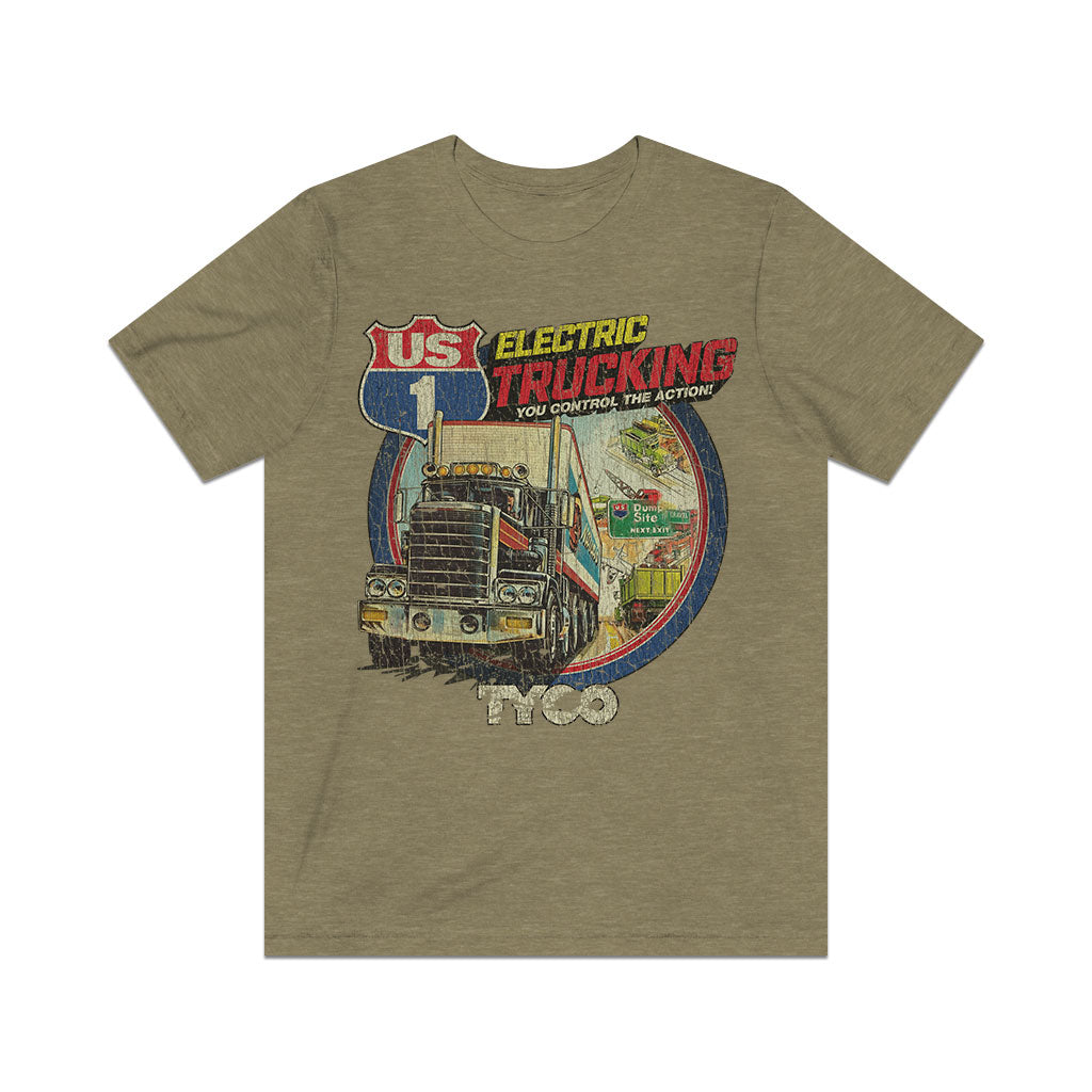US-1 Electric Trucking 1981 Vintage Men's T-Shirt