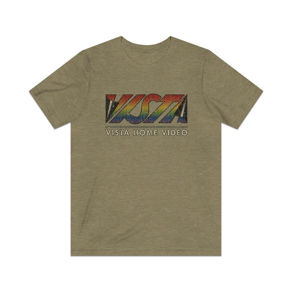 Vista Home Video 1985 Vintage Men's T-Shirt