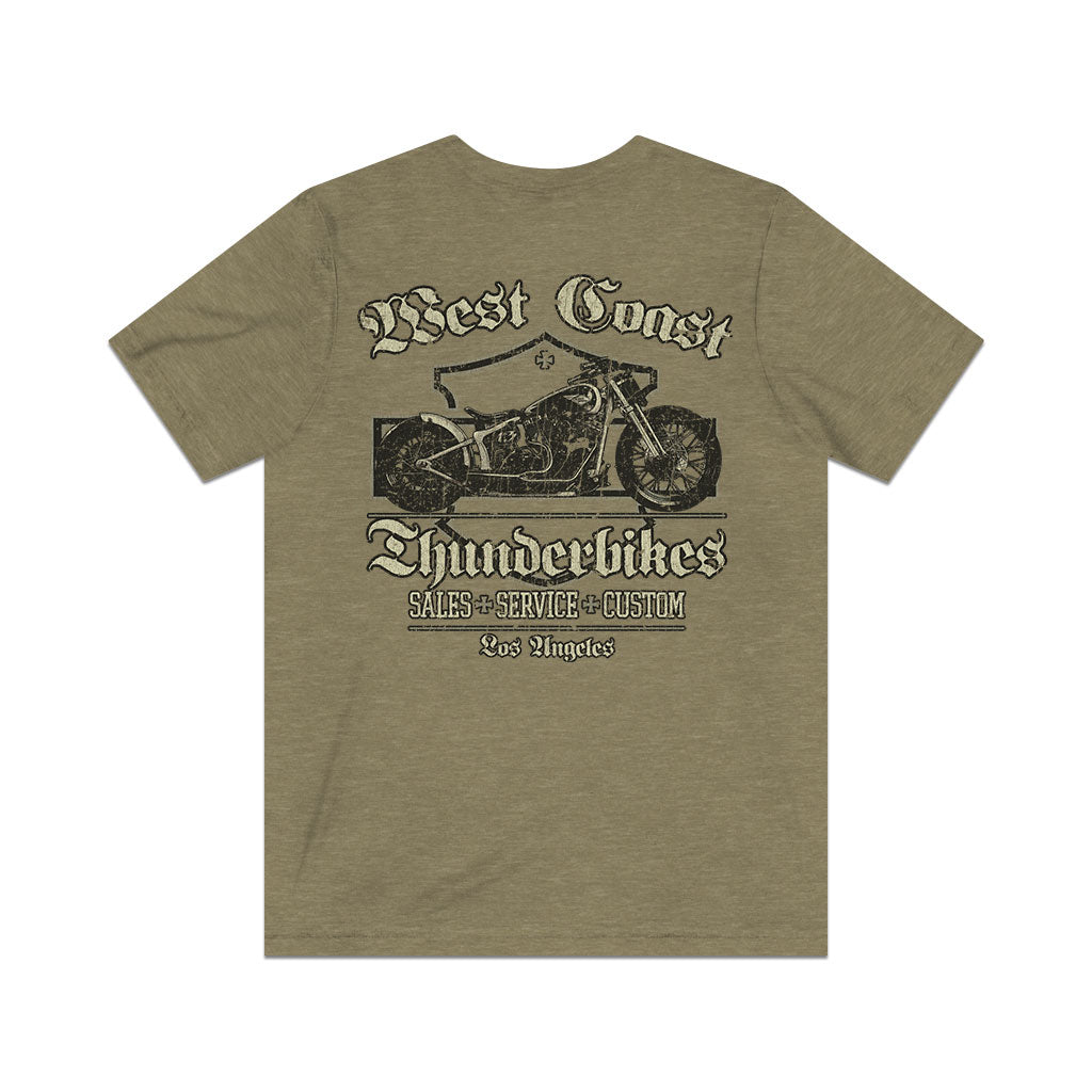 West Coast Thunderbikes 1989 F/B Vintage Men’s T-Shirt