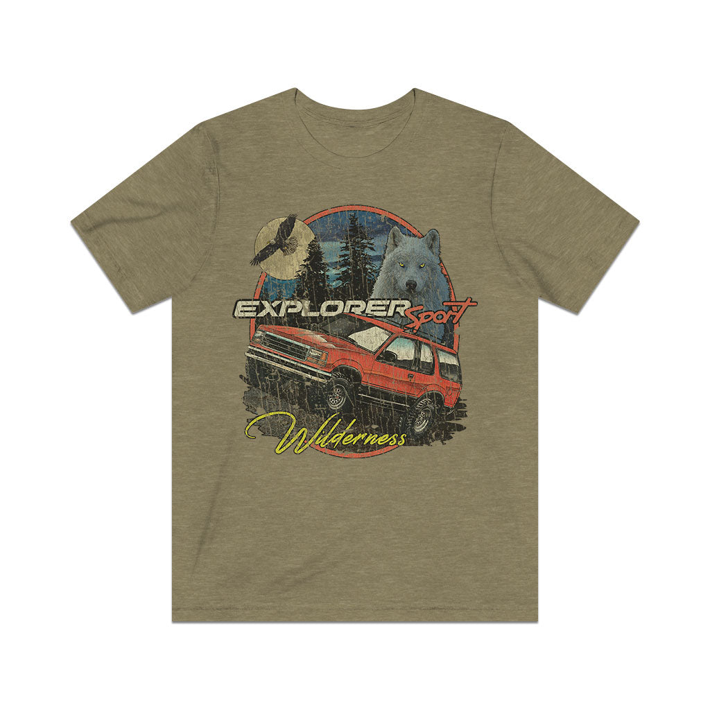 Wilderness Explorer 1991 Vintage Men's T-Shirt