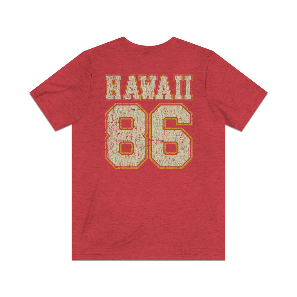 Hawaii 1986 F/B Vintage Men's T-Shirt