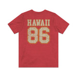Hawaii 1986 F/B Vintage Men's T-Shirt
