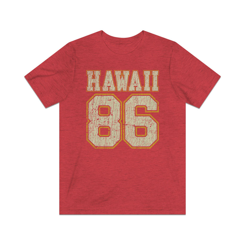 Hawaii 1986 F/B Vintage Men's T-Shirt