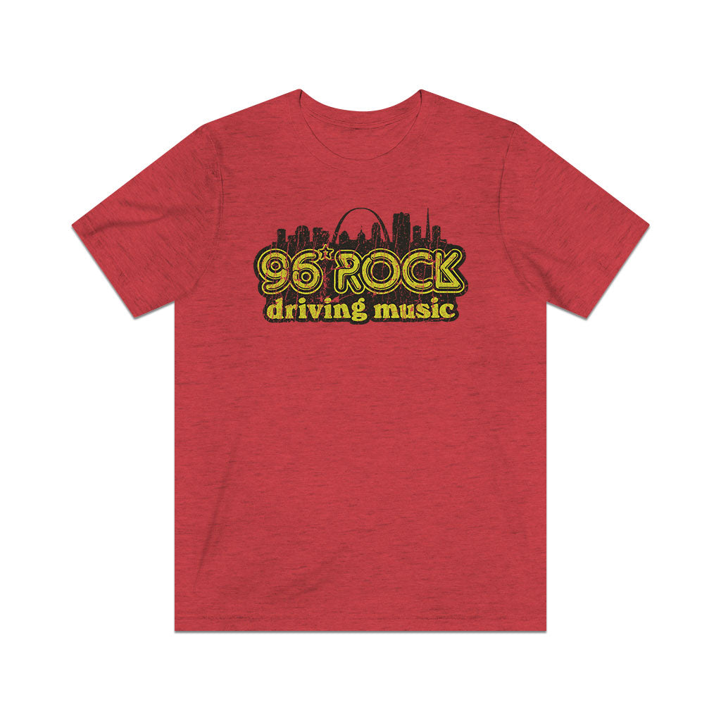 96 Rock St. Louis Radio 1970 Vintage Men's T-Shirt