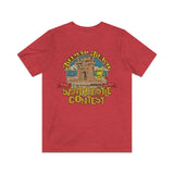 Belmar Beach Sandcastle Contest 1987 Vintage Men's T-Shirt