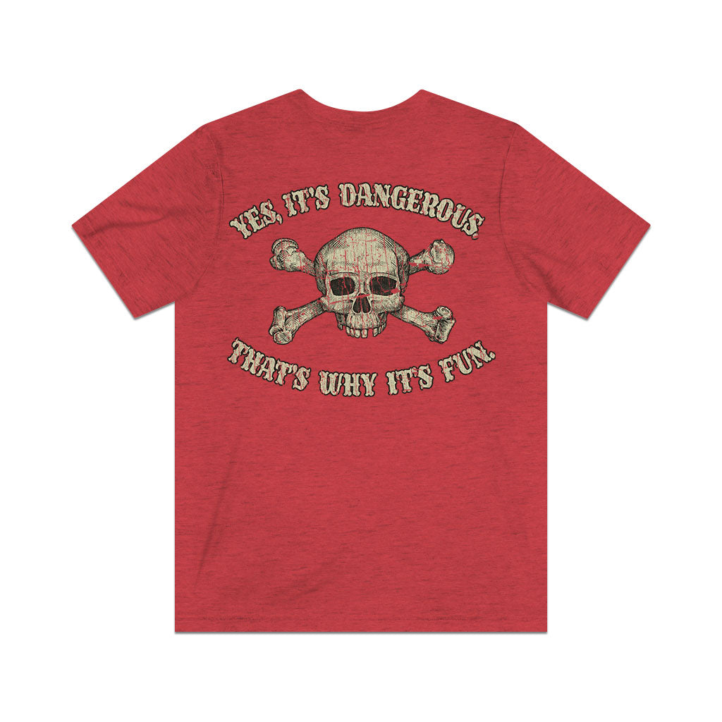 Dangerous Fun 1978 F/B Vintage Men's T-Shirt