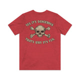 Dangerous Fun 1978 F/B Vintage Men's T-Shirt