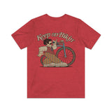 Keep on Bikin' 1971 Vintage Men’s T-shirt
