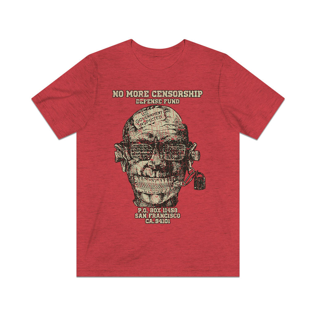 No More Censorship Defense Fund 1985 Vintage Men's T-Shirt