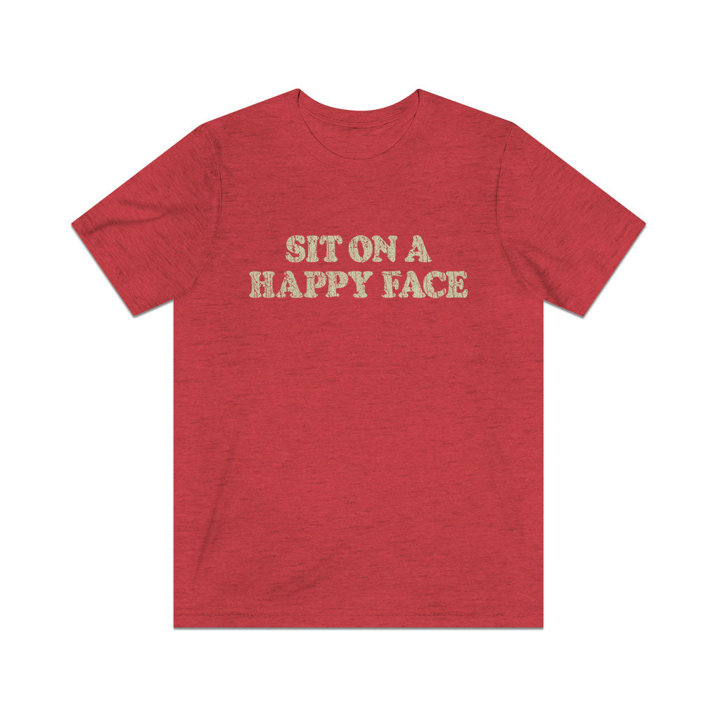 Sit on a Happy Face 1975 Vintage Men's T-Shirt