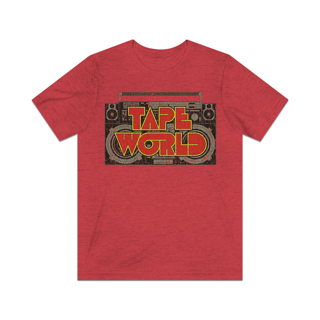 Tape World Boombox 1978 Vintage Men's T-Shirt