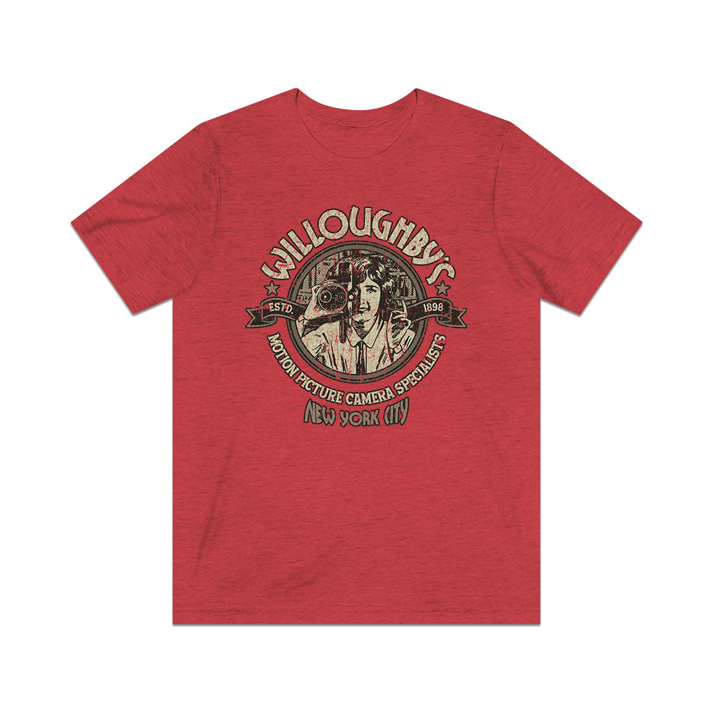 Willo's Motion Picture Cameras 1898 Vintage Men's T-Shirt